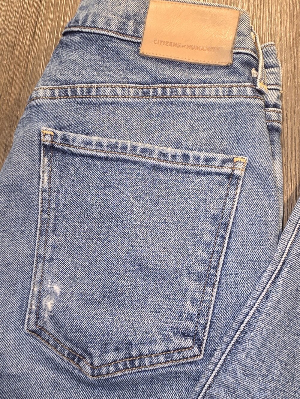 Citizen Of Humanity "Charlotte" Button Fly Jeans